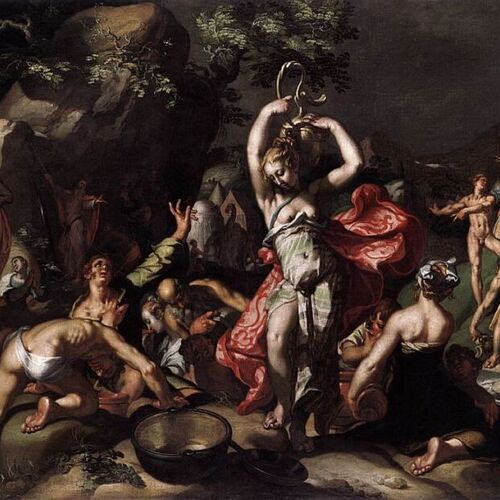 Moses Striking the Rock