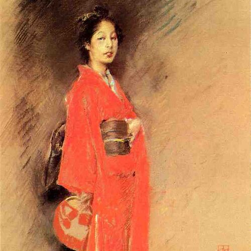 The Orange Kimono