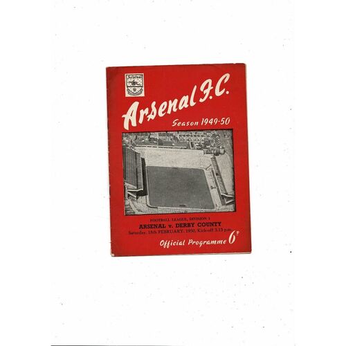 Arsenal Home Football Programmes