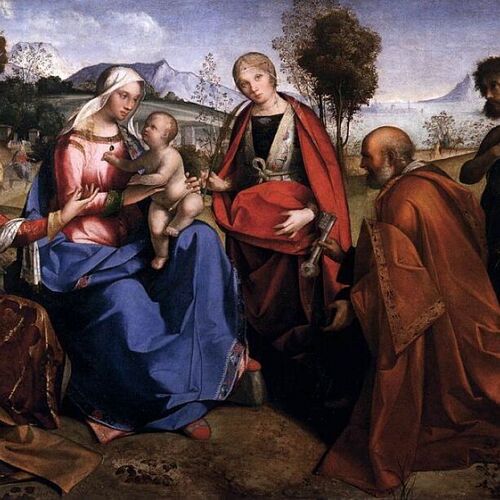 Virgin and Child with Saints