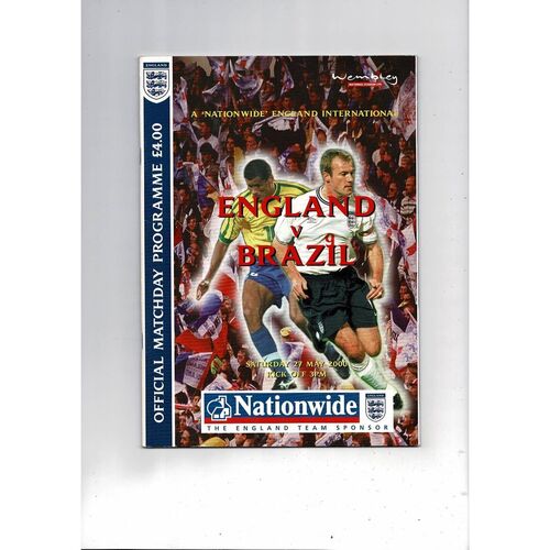 England Home Football Programmes
