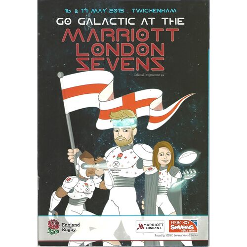 2015 London Sevens IRB World Sevens Series Rugby Union Programme