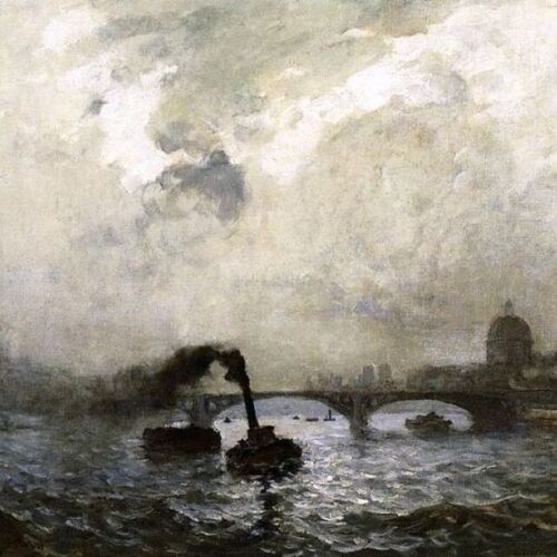 The Pont des Arts and the Institute de France