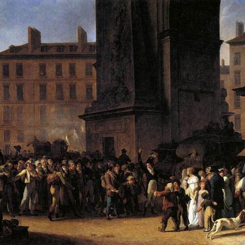 Departure of the Conscripts in 1807