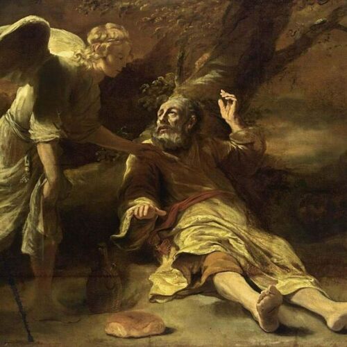 Elijah Fed by an Angel