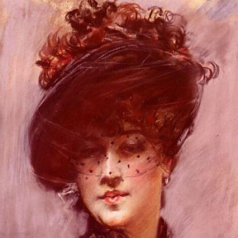Lady with a Black Hat