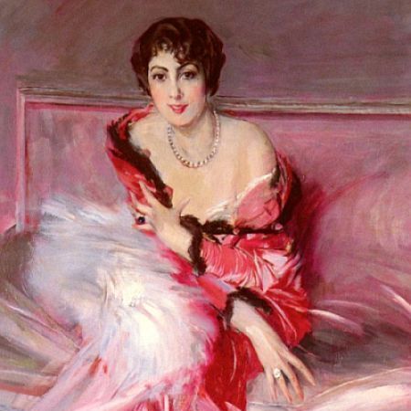 Portrait of Madame Juillard In Red