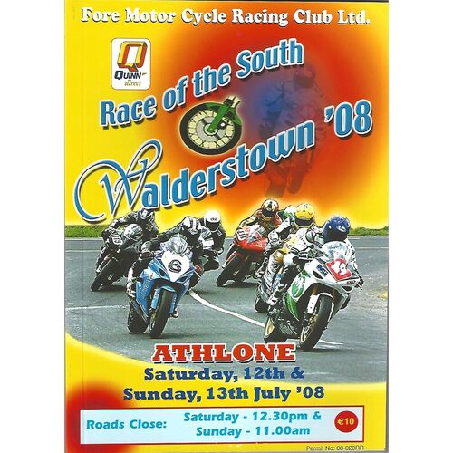 Athlone Motor Cycle Racing Programmes