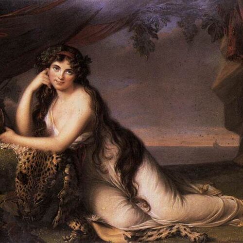 Lady Hamilton as a Bacchante