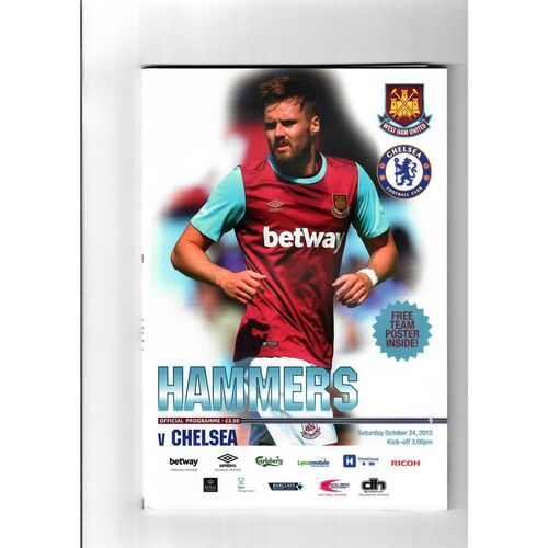 West Ham United Home Football Programmes