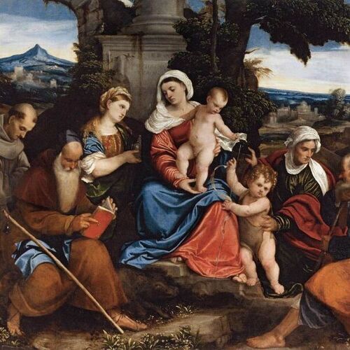Holy Family with Saints