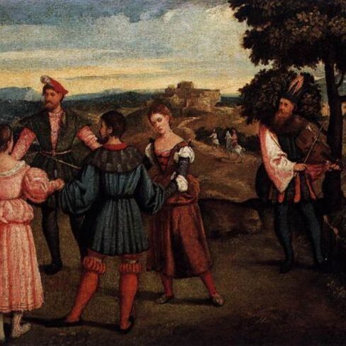 Outdoors Entertainment with Dancers