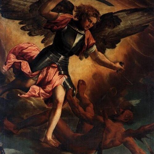 St Michael Vanquishing the Devil