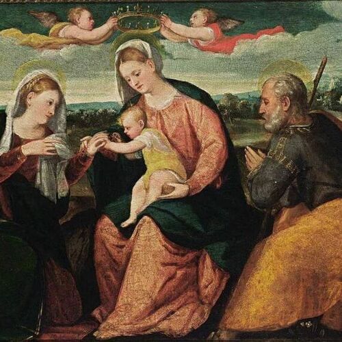 The Mystic Marriage of St Catherine