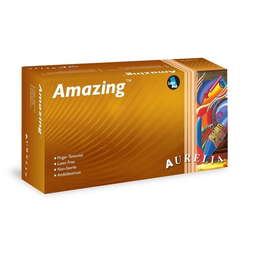 Aurelia® Amazing™ Nitrile Powder Free Gloves (Box of 300)