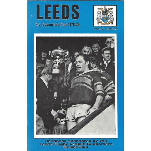 1978/79 Leeds Rugby League Supporters Handbook