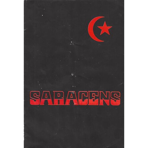 1977/78 Saracens v Wasps Rugby Union Programme