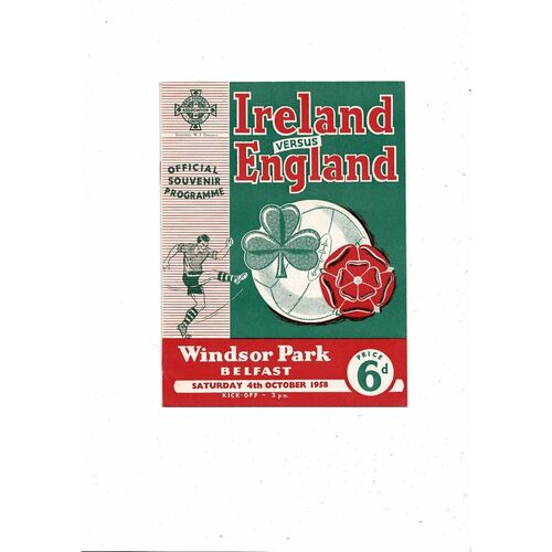 England Away Football Programmes