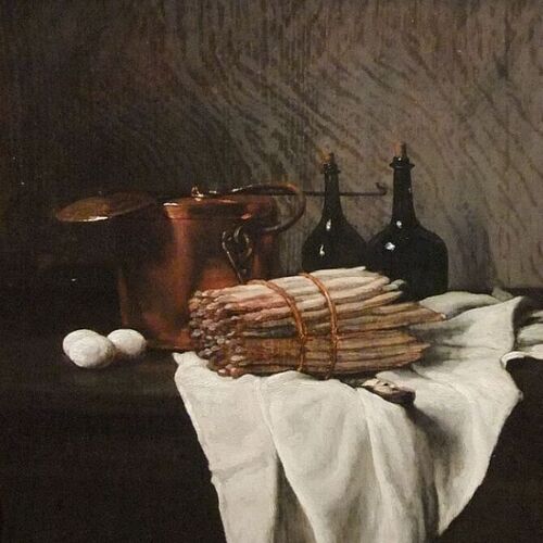 Still Life with Asparagus