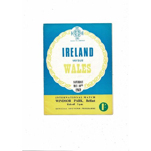 Wales Away Football Programmes