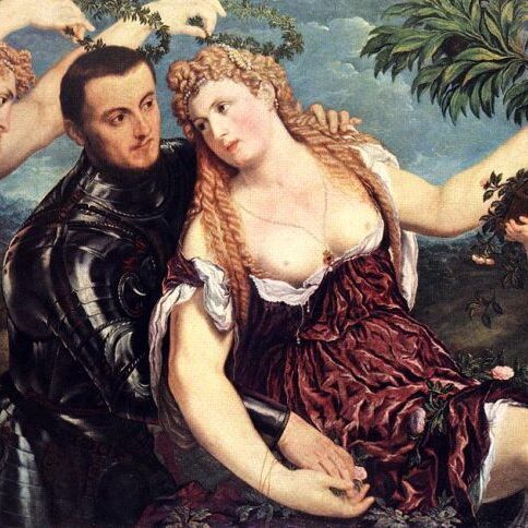 Allegory with Lovers