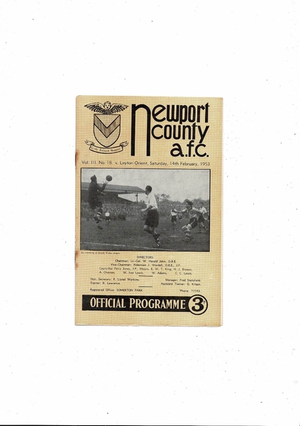 Many more Football Programmes listed today