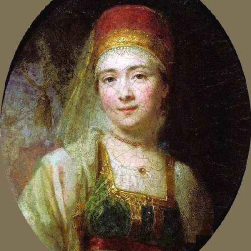 Portrait of the Peasant Woman Christina