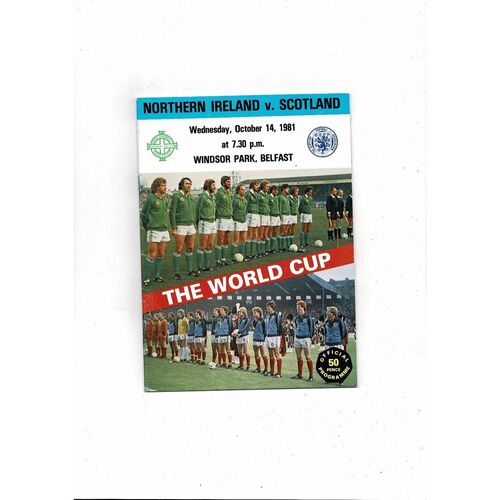 Scotland Away Football Programmes