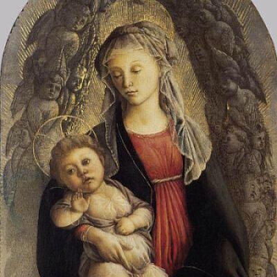 Madonna in Glory with Seraphim