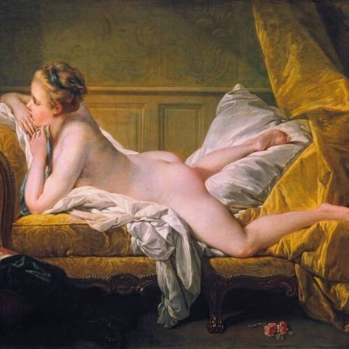 Girl Reclining (Louise O'Murphy)