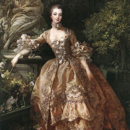 Portrait of Marquise de Pompadour