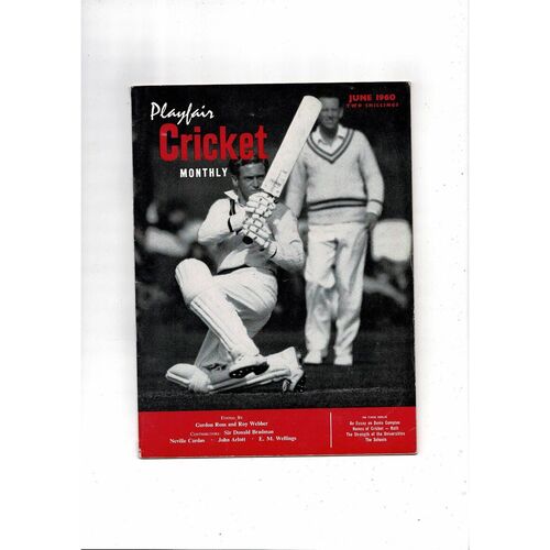 1960 Playfair Cricket Monthly Magazine - 06/1960 (June)