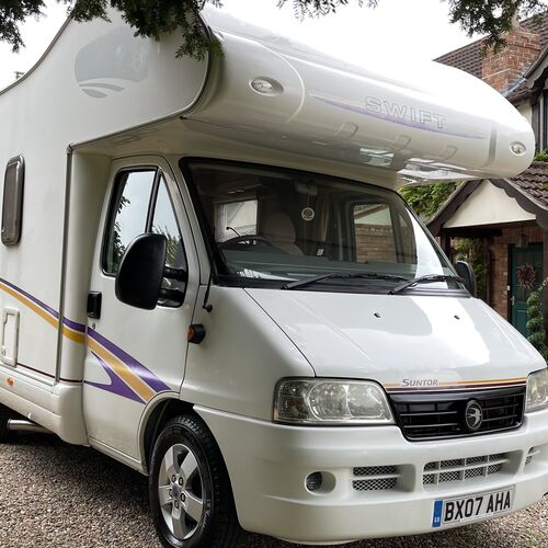 2007 Swift Suntor 590RL Motorhome 4 Berth Fiat Ducato 2.3JTD 55574 Miles