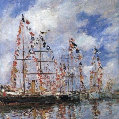 Sailing Ships at Deauville