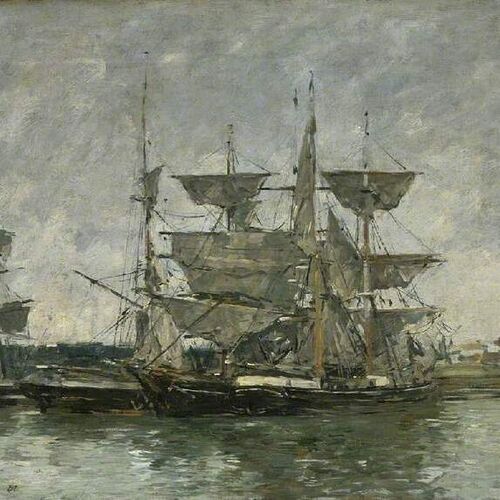 Ships at Dock, Deauville