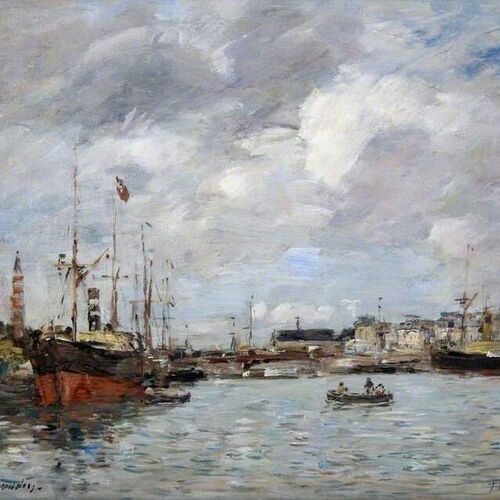 The Port of Trouville