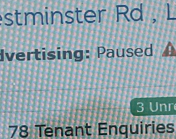 78 Tenant Enquiries For Just One Flat!