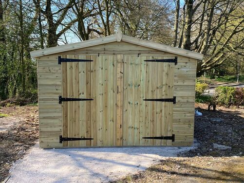 #001 20x10 Apex Shed Work Shop