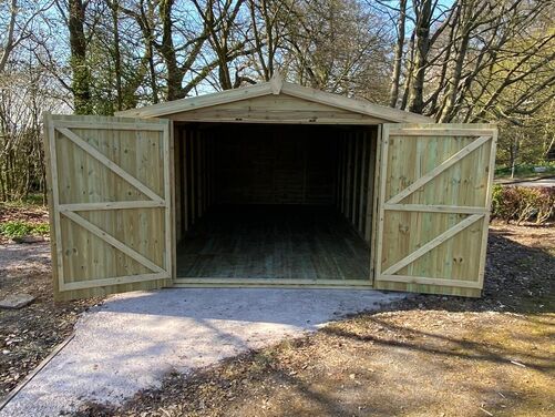 #001 20x10 Apex Shed Work Shop