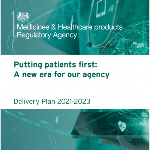 "We intend to ensure the UK becomes an even greater place to develop, manufacture and supply products; and that we have continued access to safe new medical products."