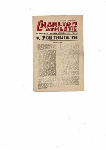 More Football Programmes listed today