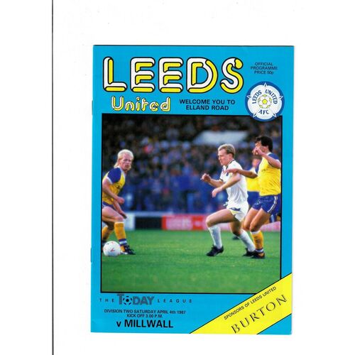 Millwall Away Football Programmes