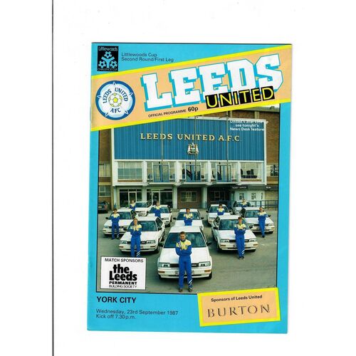 York City Away Football Programmes