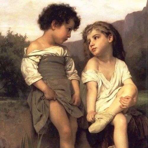 At the Edge of the Brook