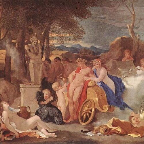 Bacchus and Ceres with Nymphs and Satyrs
