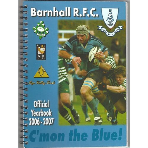 2006/07 Barnhall R.F.C Official Rugby Union Yearbook