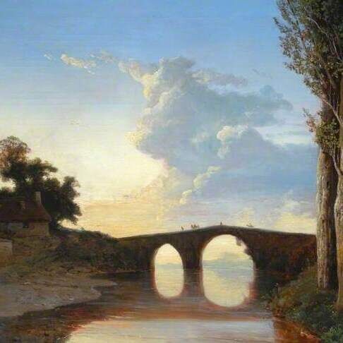 River and Bridge in the South of France