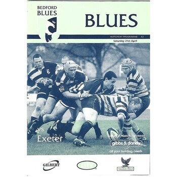 Exeter/Exeter Chiefs Away Rugby Union Programmes