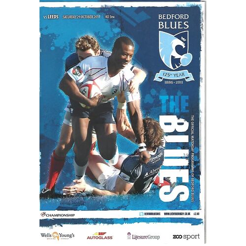 Leeds/Leeds Carnegie/Leeds Tykes Away Rugby Union Programmes