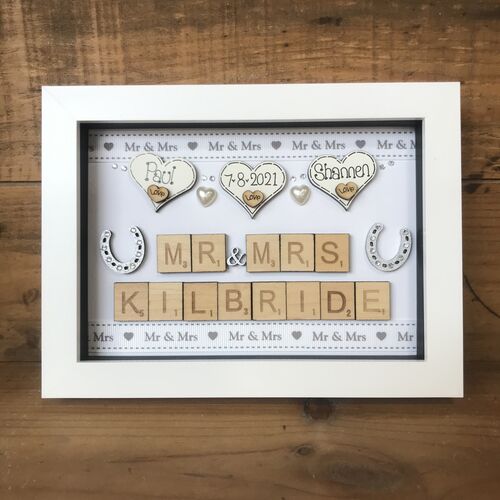 6/8” MR & MRS FRAME
